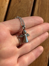 Carica l'immagine nel visualizzatore di Gallery, collier funéraire ange