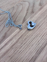 Carica l'immagine nel visualizzatore di Gallery, Collier Cinéraire Double Cœur Argent - photo 4