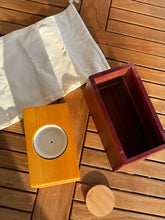 Carica l'immagine nel visualizzatore di Gallery, composants urne funeraire bois flower