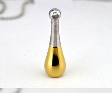 Carica l'immagine nel visualizzatore di Gallery, ciondolo da cremazione - boccetta dorata