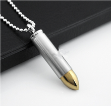 Carica l'immagine nel visualizzatore di Gallery, pendente funerario - proiettile dorato