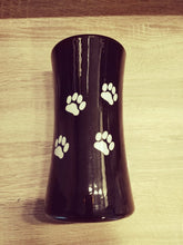 Carica l'immagine nel visualizzatore di Gallery, Urna portacandele nera