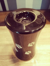 Carica l'immagine nel visualizzatore di Gallery, Urna portacandele nera