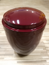 Carica l'immagine nel visualizzatore di Gallery, urne métal samia bordeaux