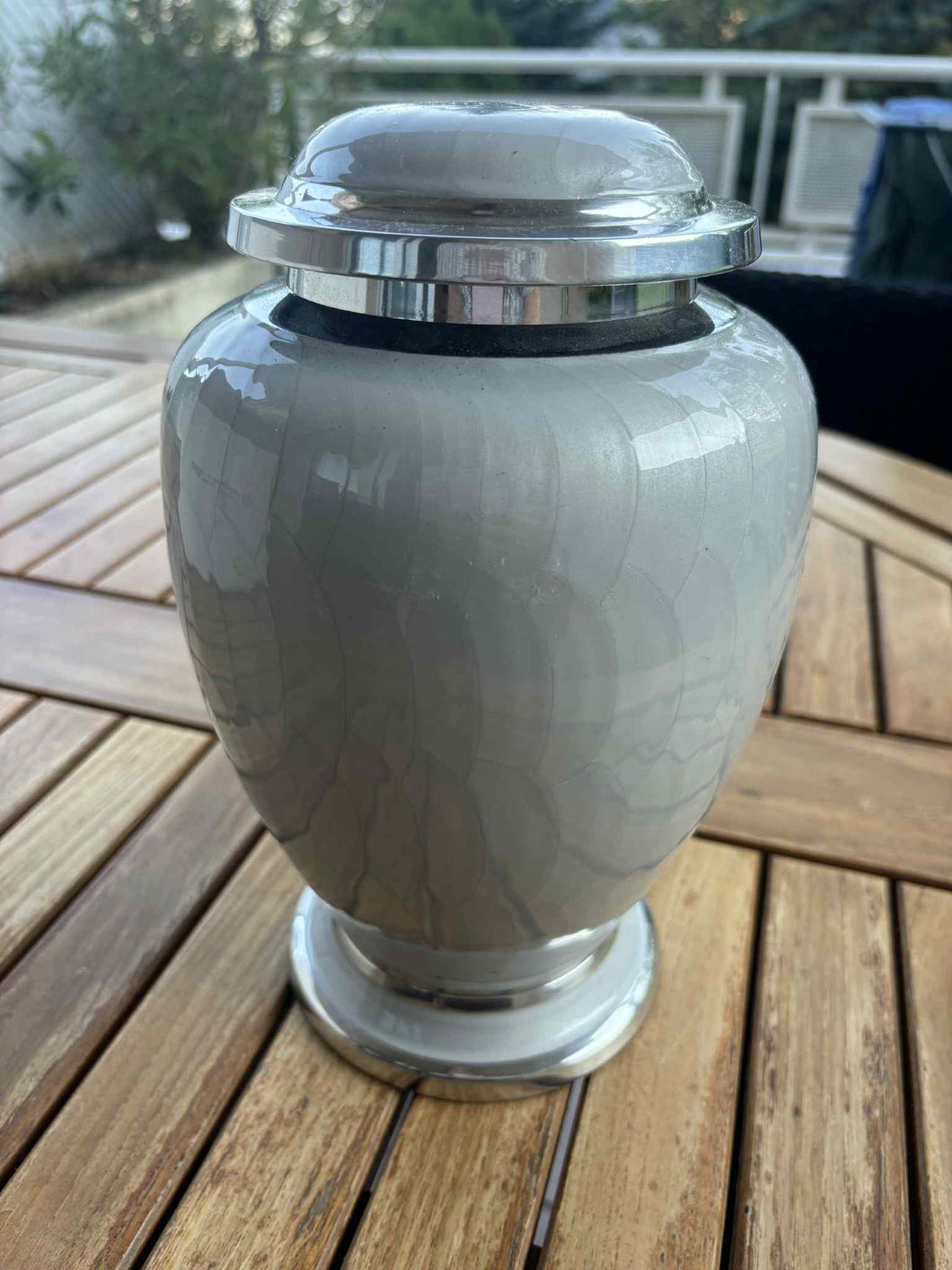 urne funeraire grise infini