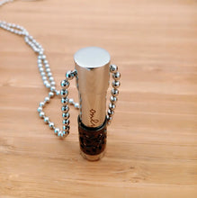 Carica l'immagine nel visualizzatore di Gallery, Urne Pendentif Cylindre Noir - photo 3
